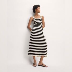 Everlane The Crochet Knit Tank Dress, size medium